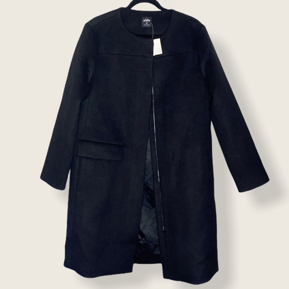 NWT Kate Spade Saturday Single Flap Pocket Coat L